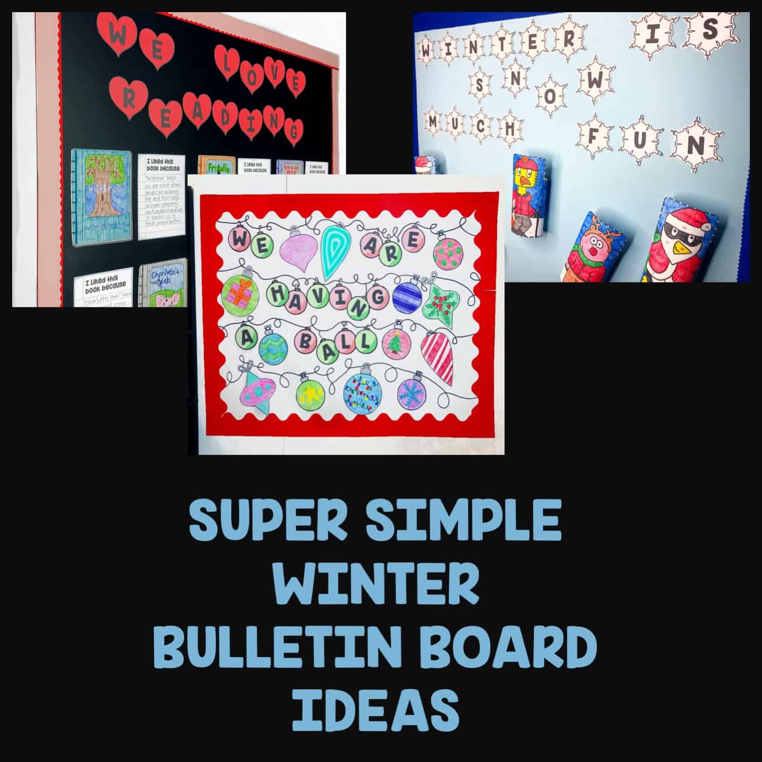 How To Keep Your Winter Bulletin Boards Simple Cook Family Resources