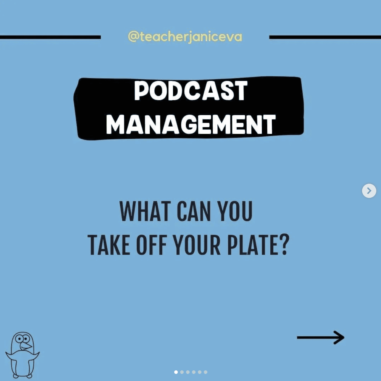 Podcast management services graphic.